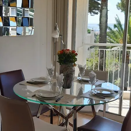 Appartement Spacieux 37m2 - Terrasse Vue Cannes