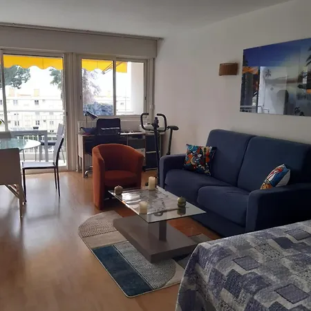 Appartement Spacieux 37m2 - Terrasse Vue Cannes